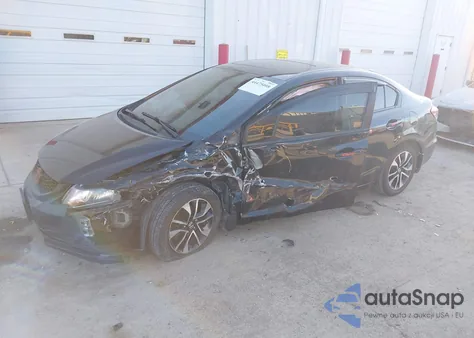 2014 Honda Civic Ex z USA, uszkodzony, nr VIN 19XFB2F82EE055478